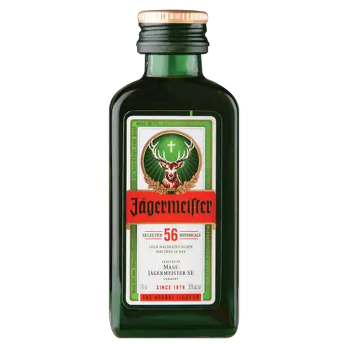 Image of Jägermeister Liqueur Bottle 20ml