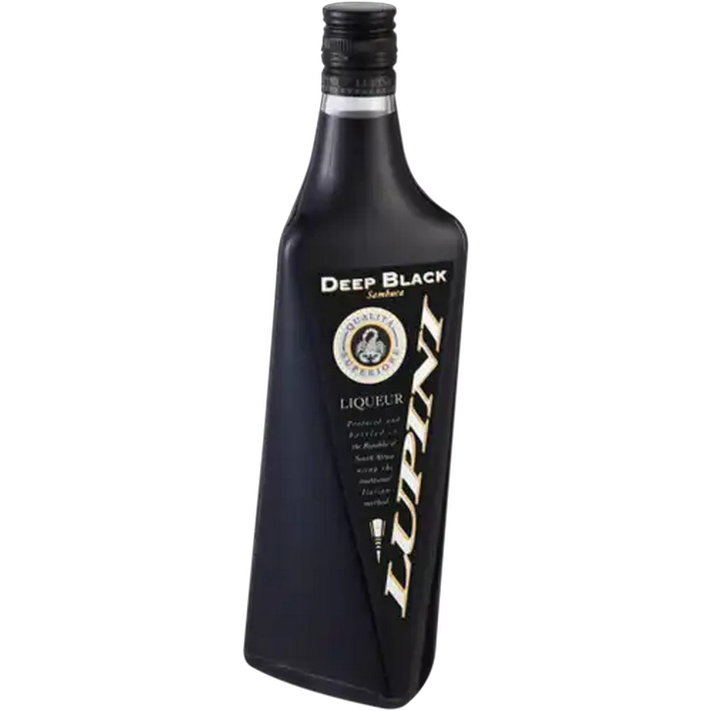 Image of Lupini Deep Black Sambuca Liqueur Bottle 750ml