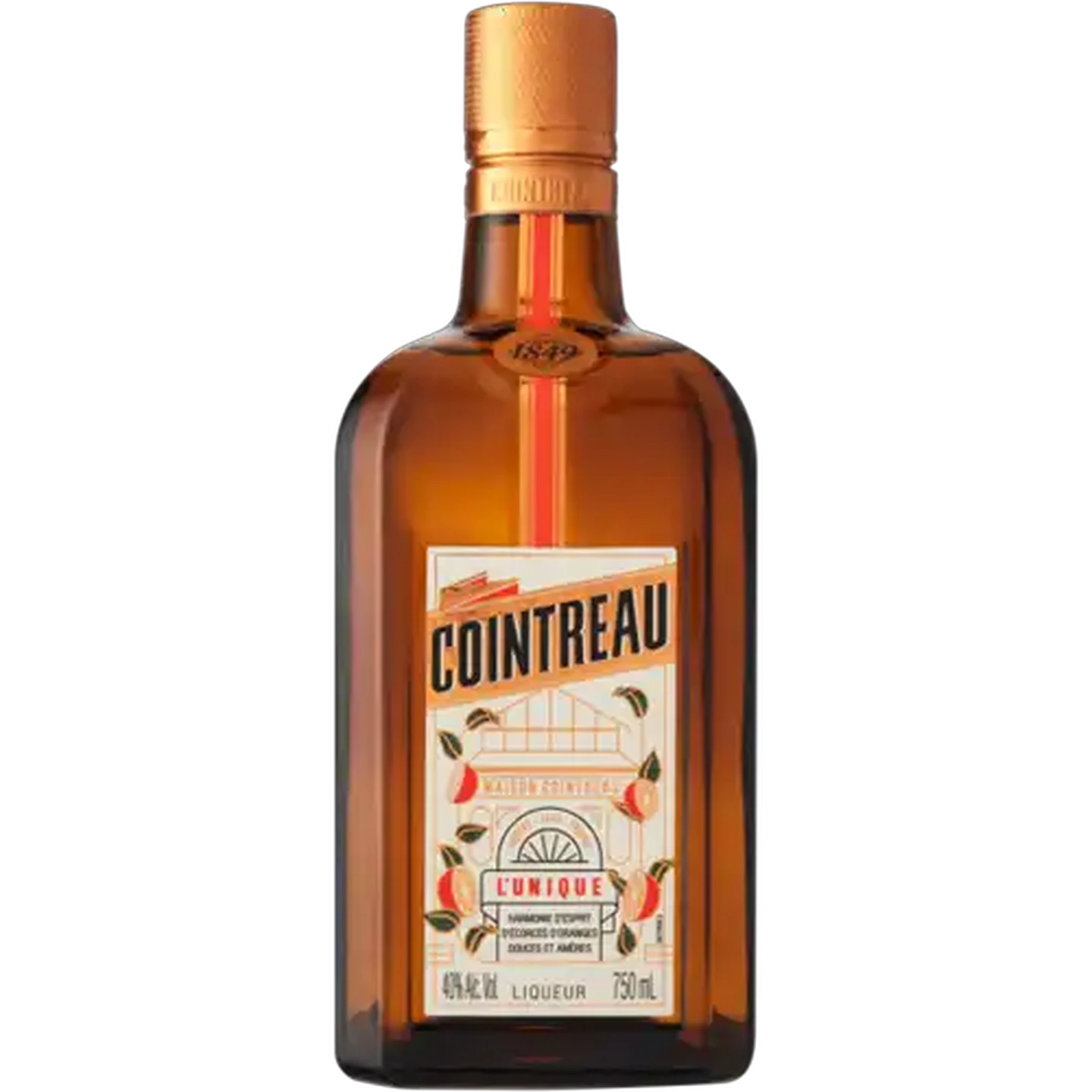 Image of Cointreau L'Unique Orange Liqueur Bottle 750ml