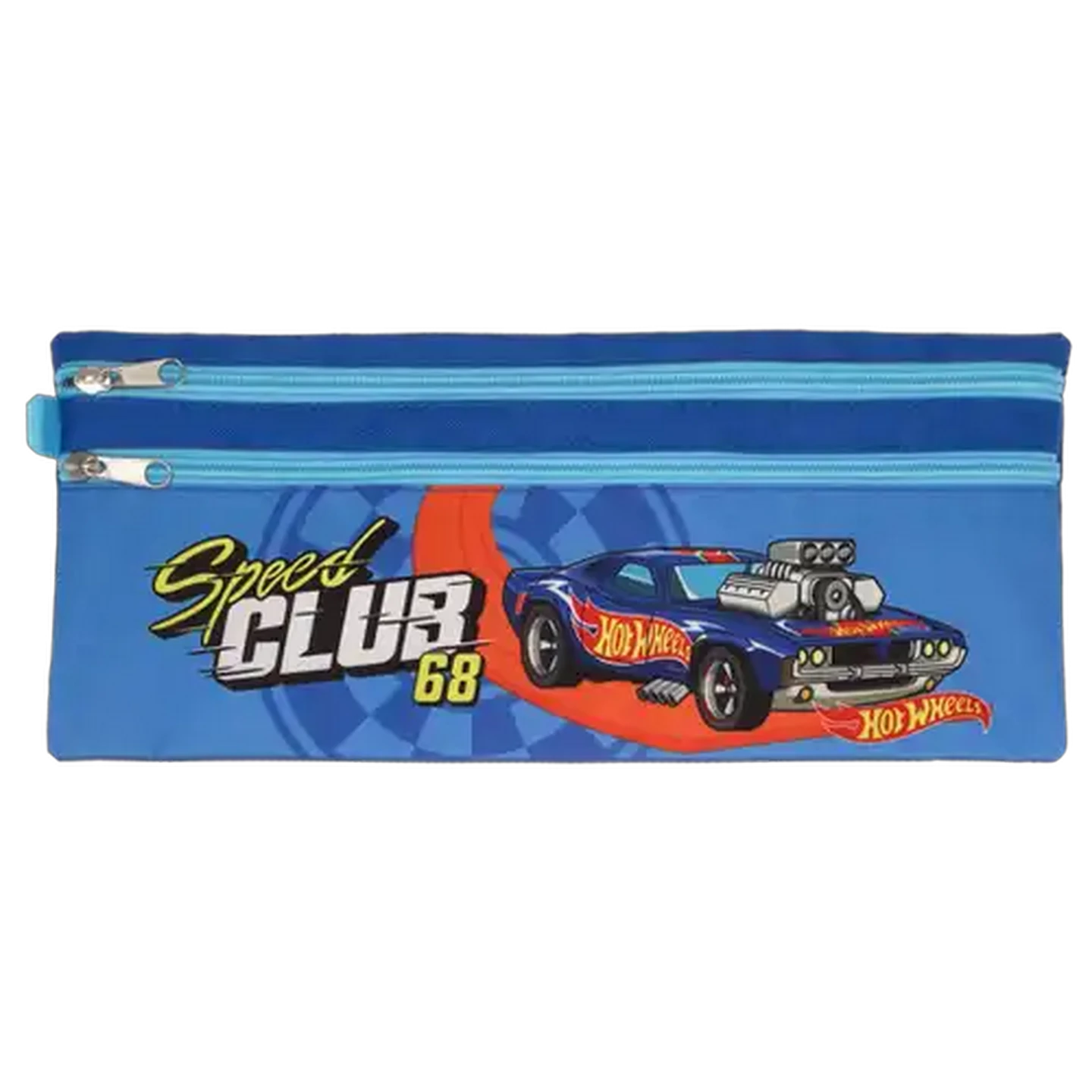 Image of Hot Wheels Double Compartment Pencil Bag 33cm (Design May Vary)