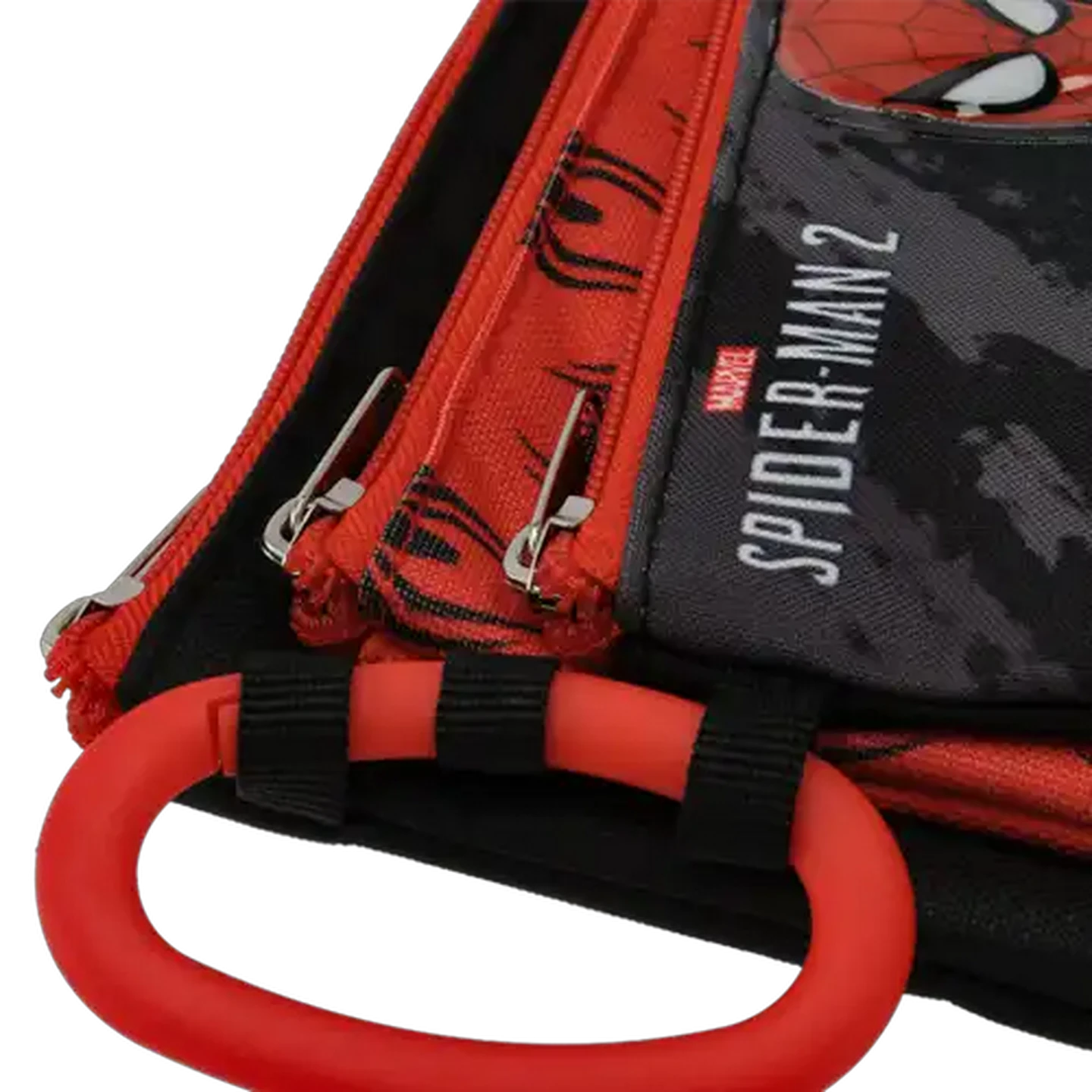 Image of Spiderman Triple Compartment Pencil Bag (Design May Vary)