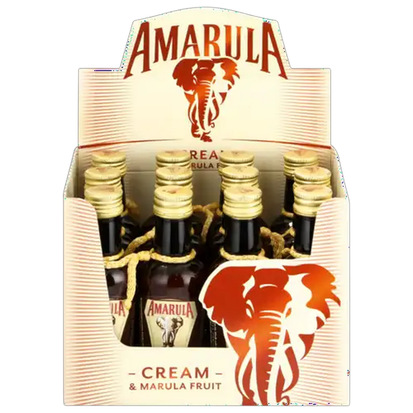 Image of Amarula Cream Liqueur Bottles 12 x 50ml