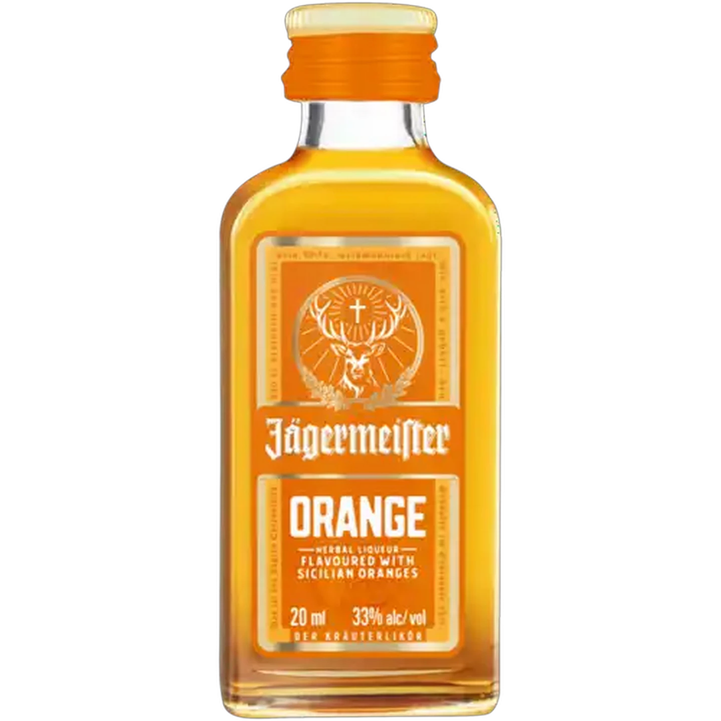 Image of Jägermeister Orange Herbal Liqueur Bottle 20ml