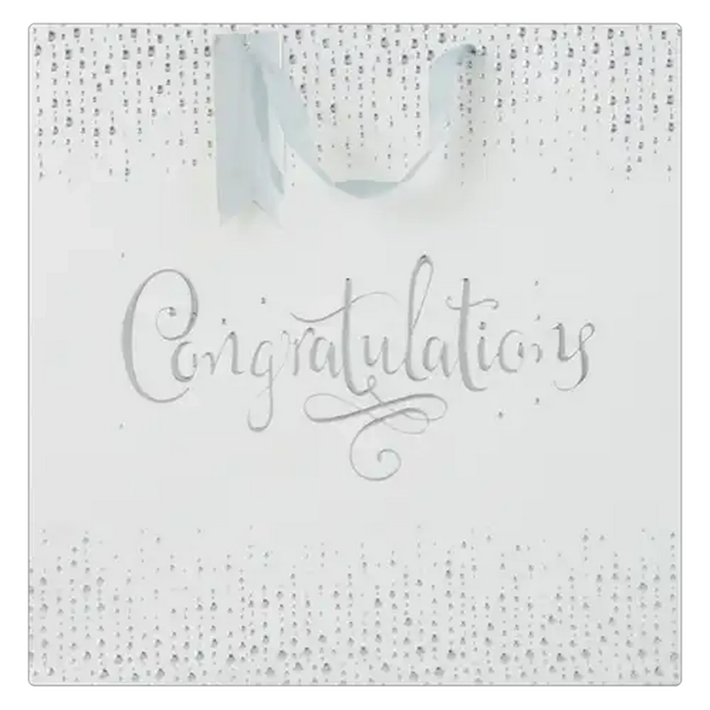 Image of Congratulation Jumbo Wedding Gift Bag 450mm x 200mm (Design May Vary)