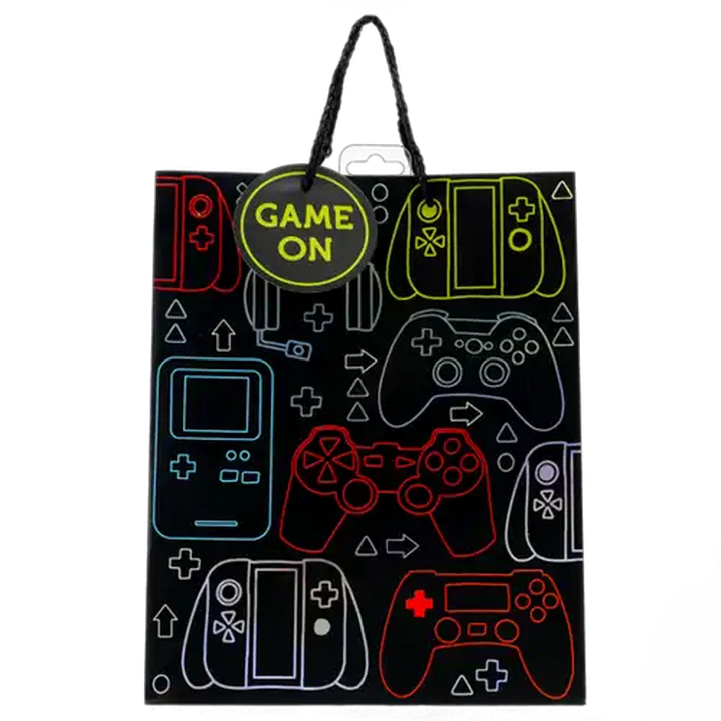 Image of Male Printed Large Gift Bag