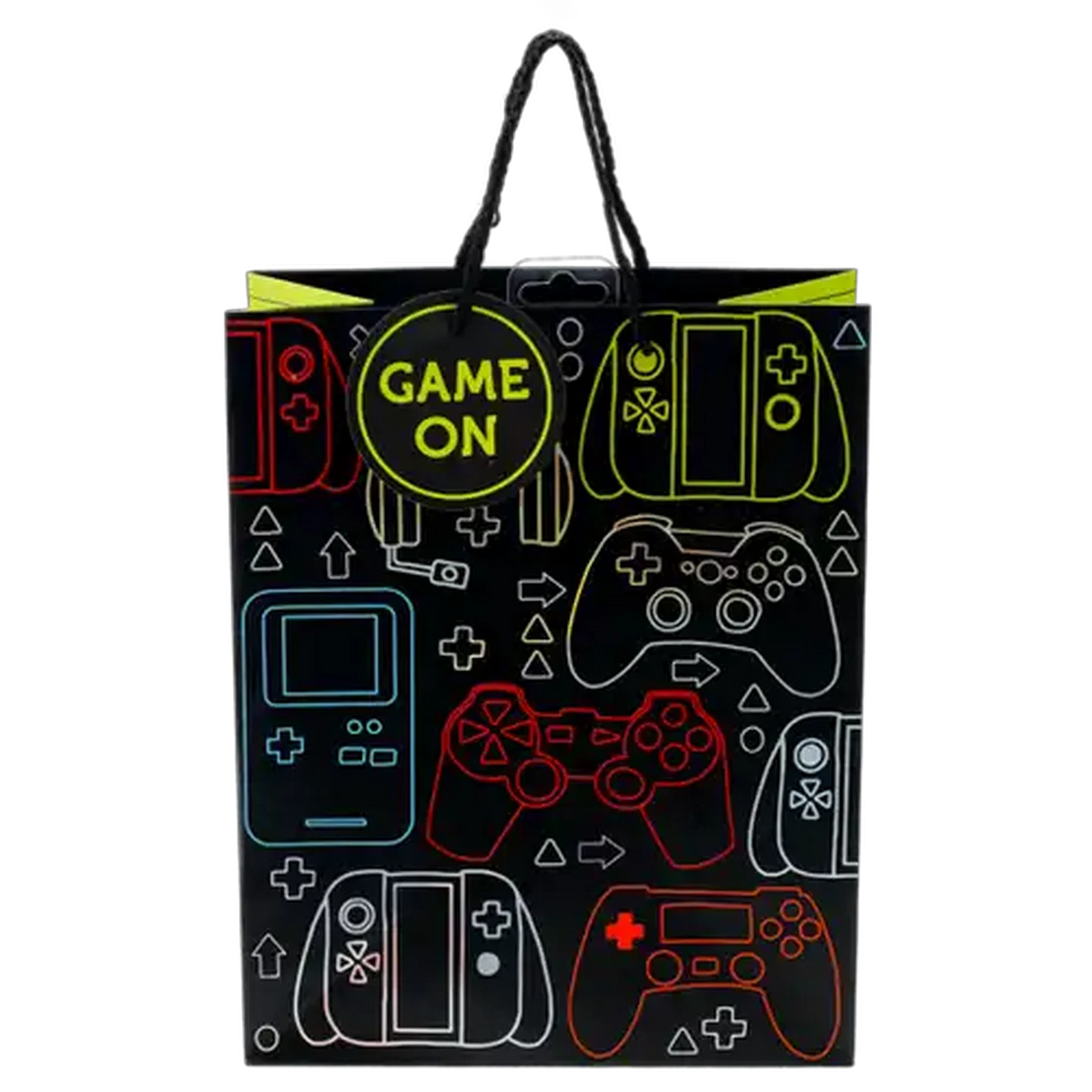 Image of Male Printed Large Gift Bag
