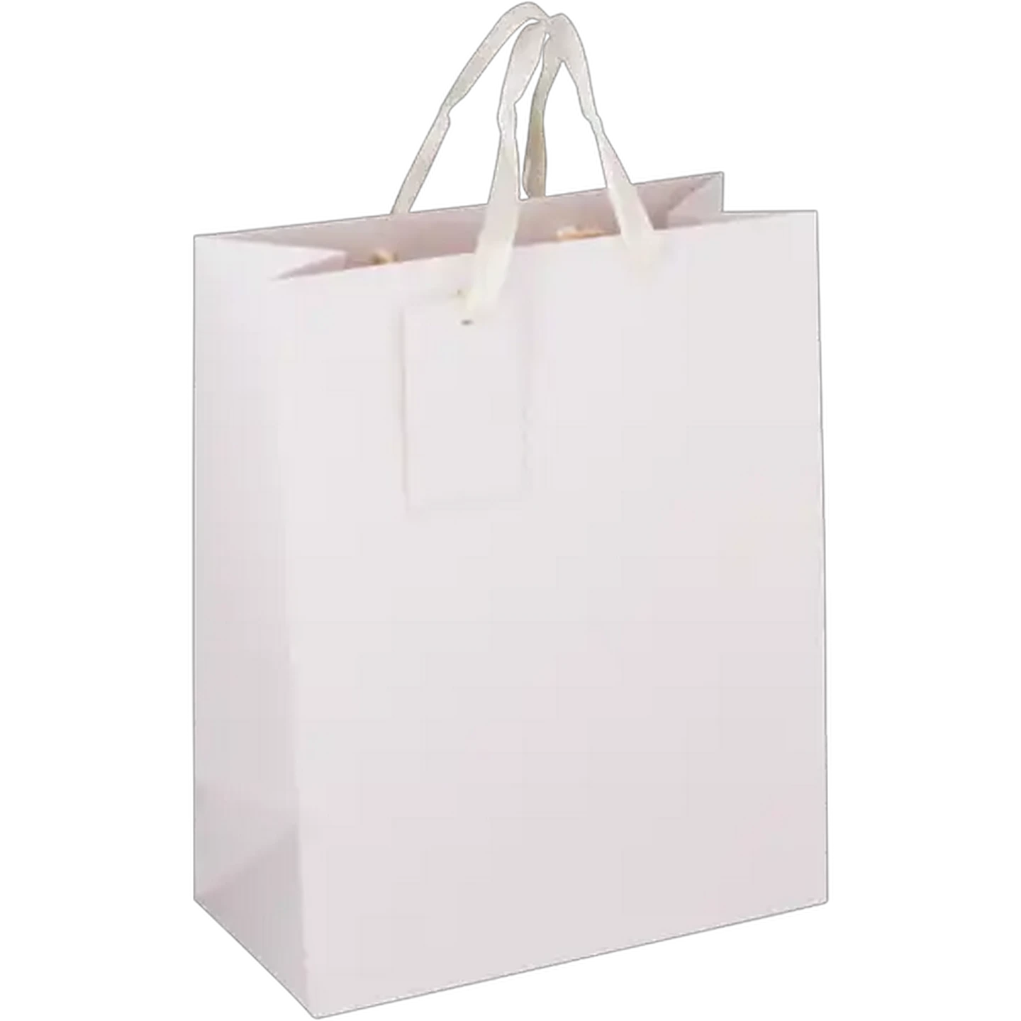 Image of Creative Stationery Large Cream Diamond Foil Gift Bag