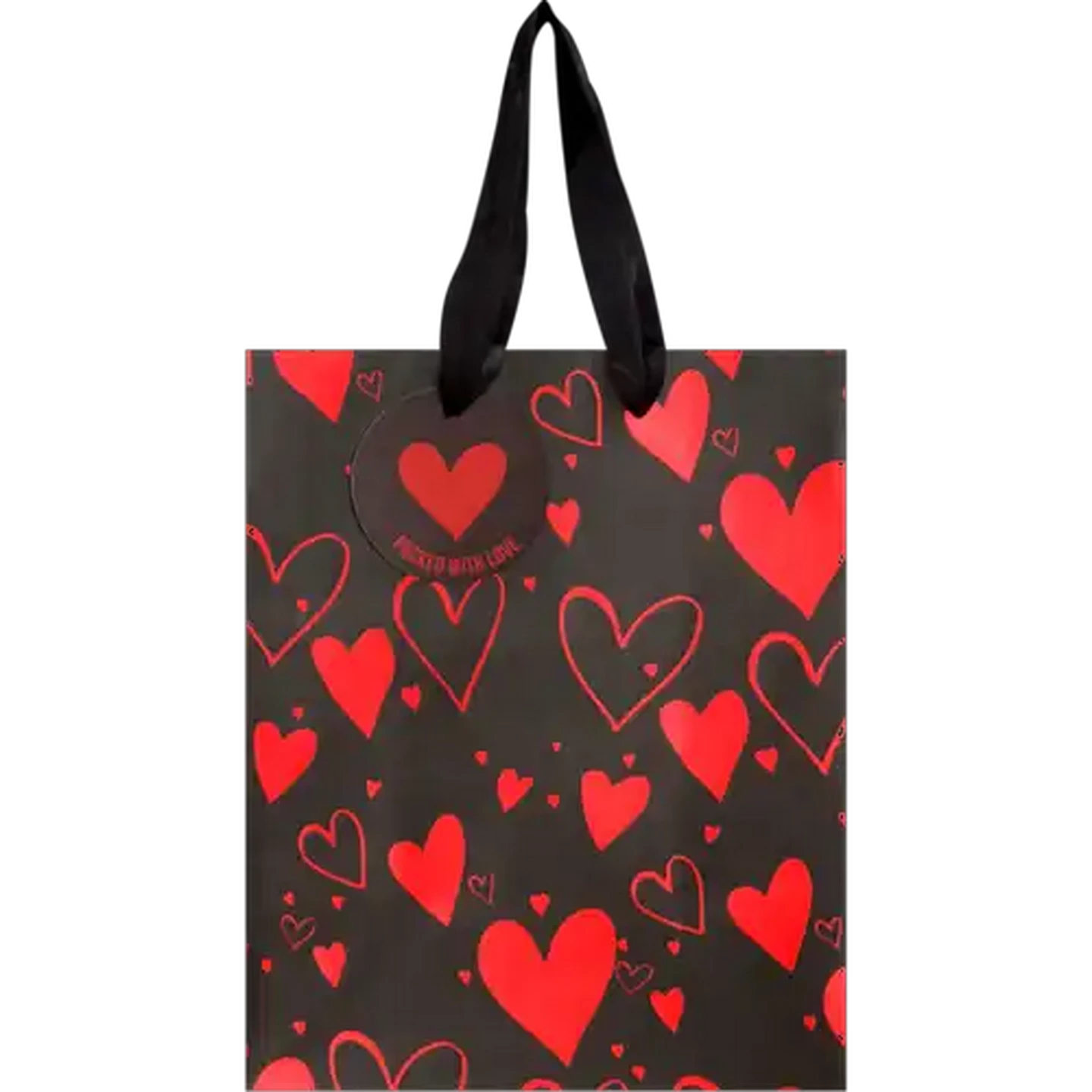 Image of Medium Valentine's Day Hearts Gift Bag