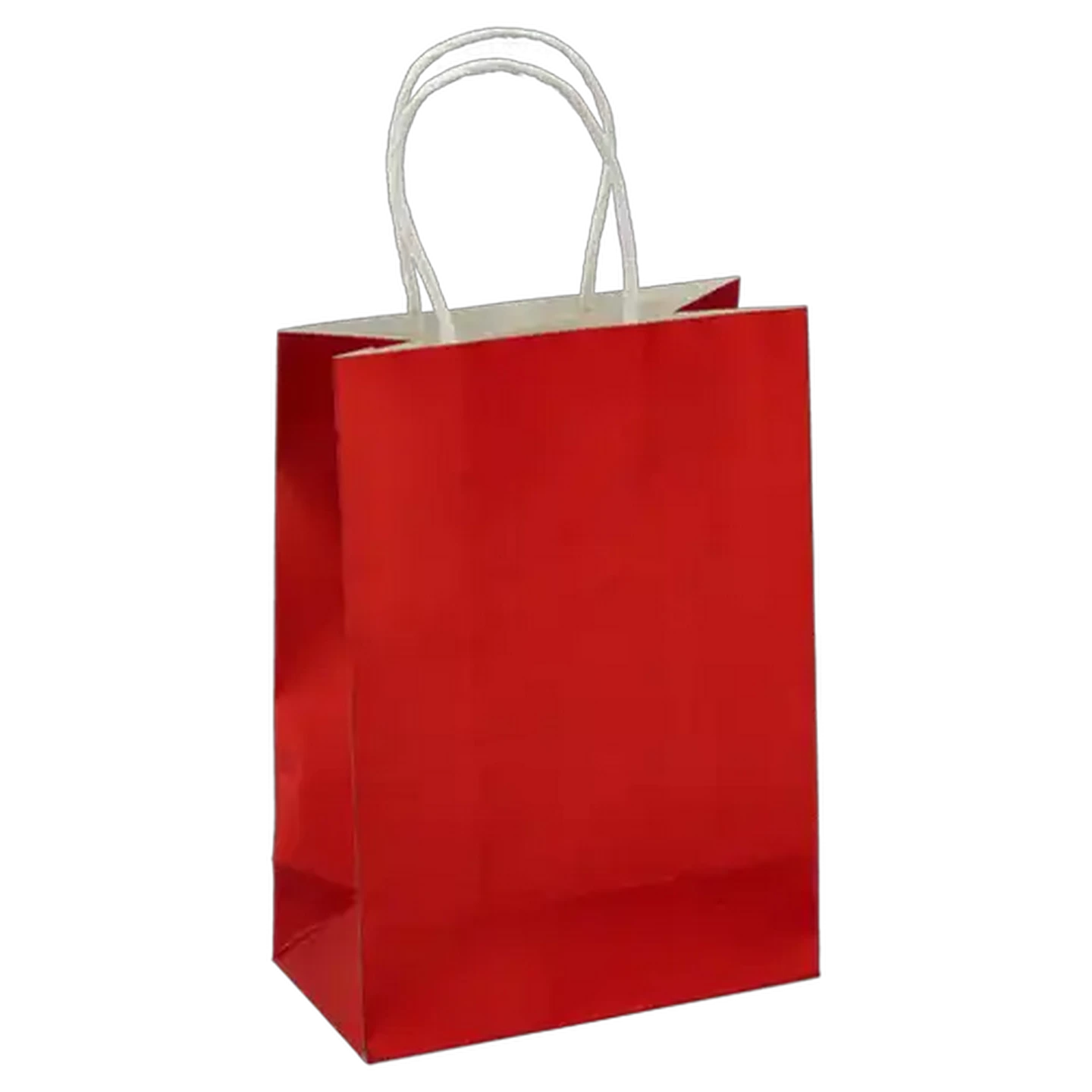 Image of Occasions Red Glitter Party Bags 5-Pack