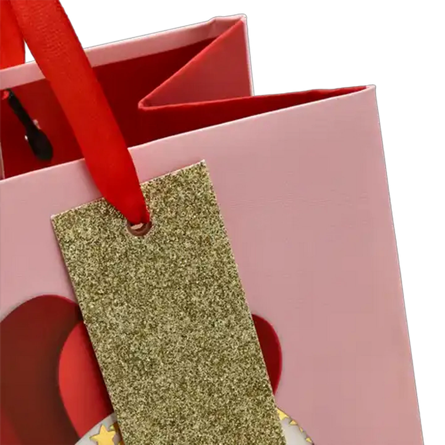 Image of Confetti Medium Happy Valentines Day Heart Gift Bag