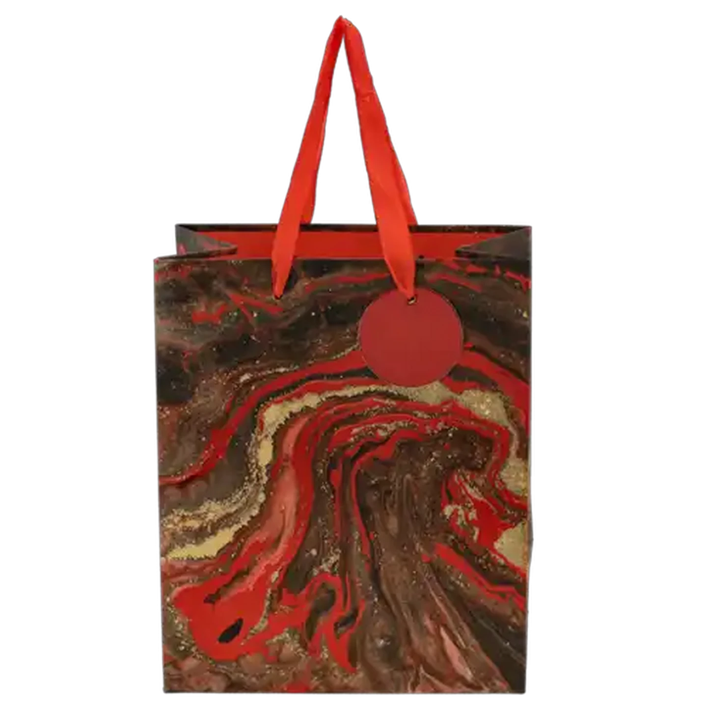 Image of Glitter Swirl Medium Valentine's Day Gift Bag