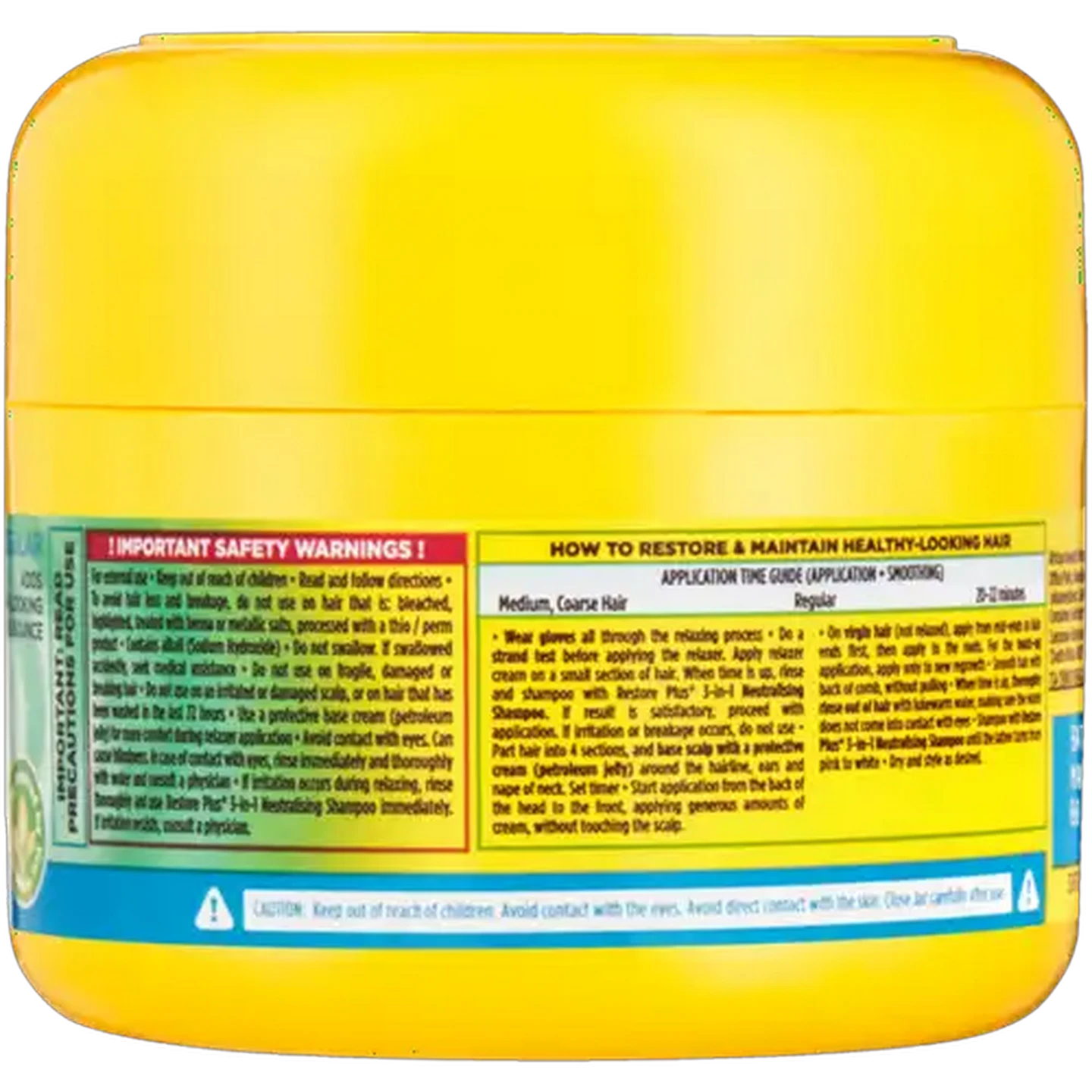 Image of Restore Plus Regular Cream Relaxer + Aloe Vera Extract 125ml