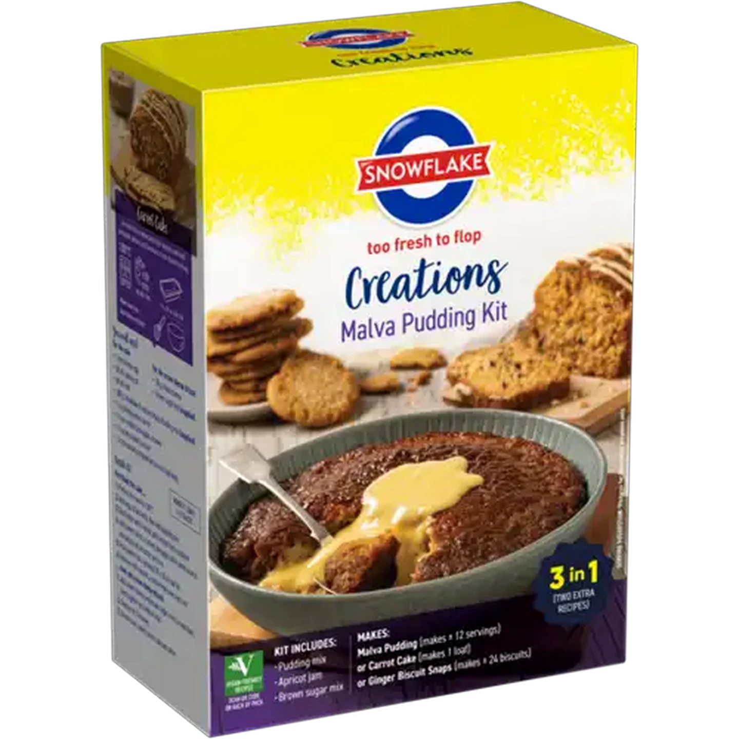 Image of Snowflake Creations Malva Pudding Kit 400g
