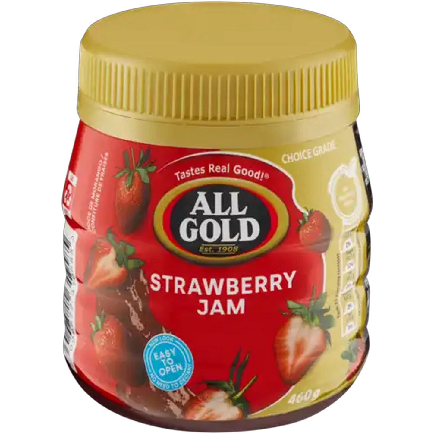Image of ALL GOLD Strawberry Jam 460g