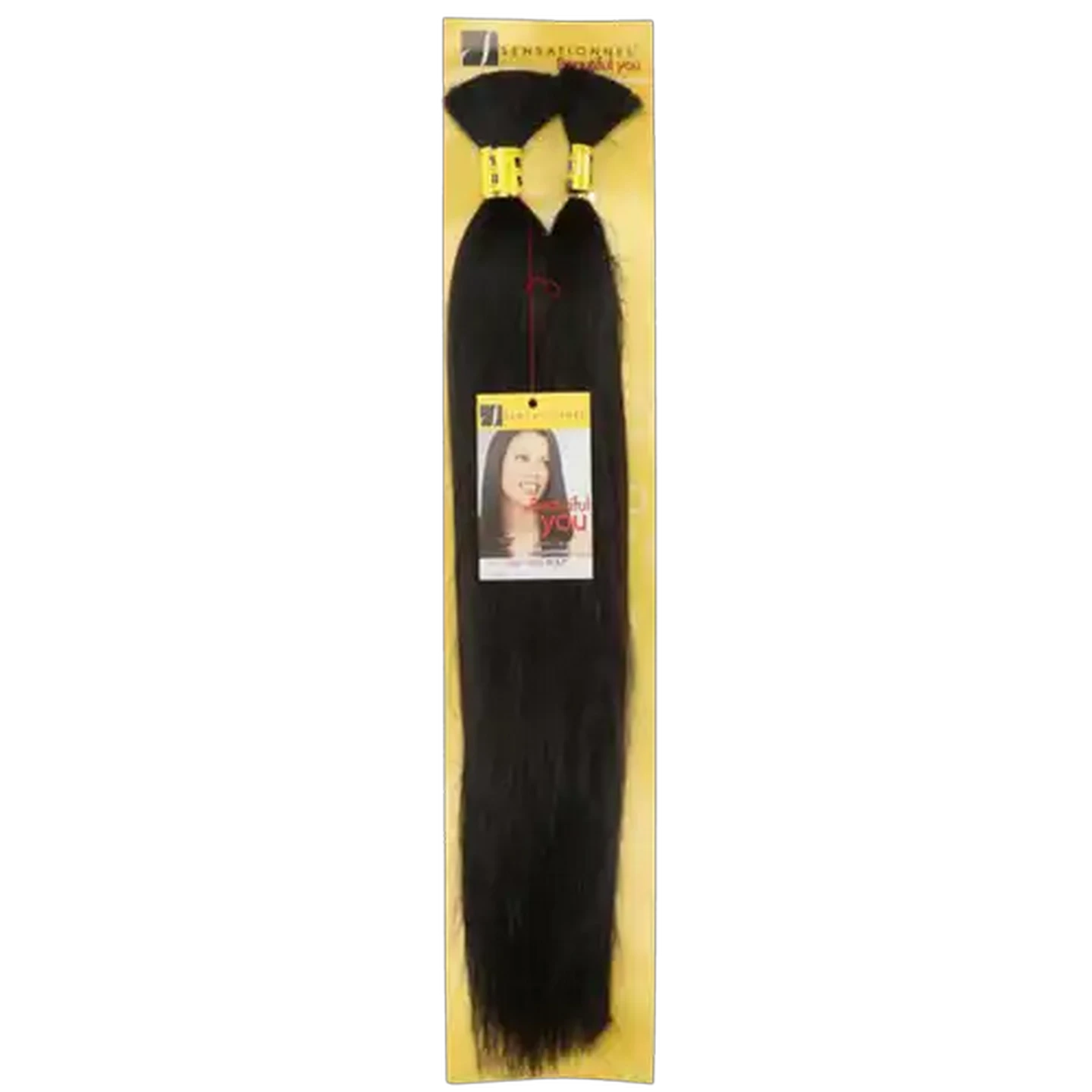 Image of Sensationnel Black Yaki Braid Hair Extensions
