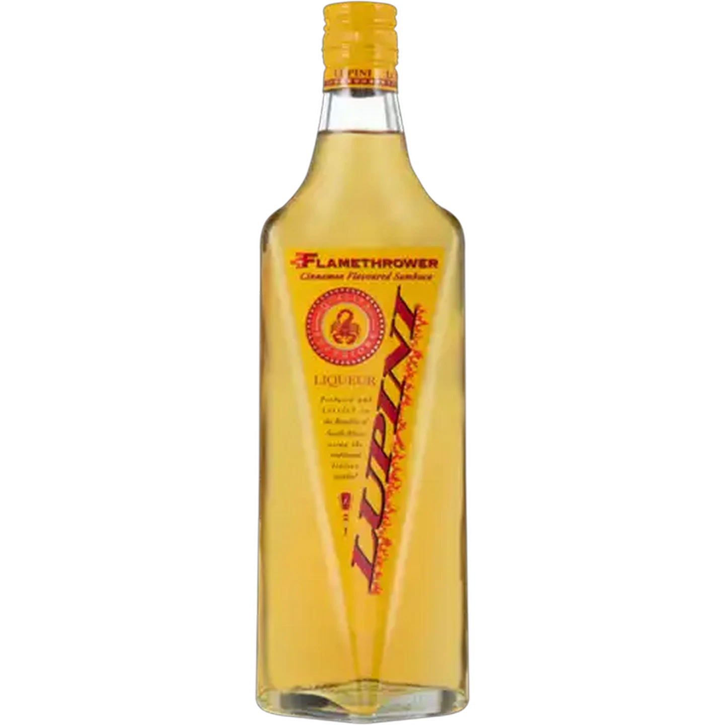 Image of Lupini Flamethrower Cinnamon Flavoured Sambuca Liqueur Bottle 750ml