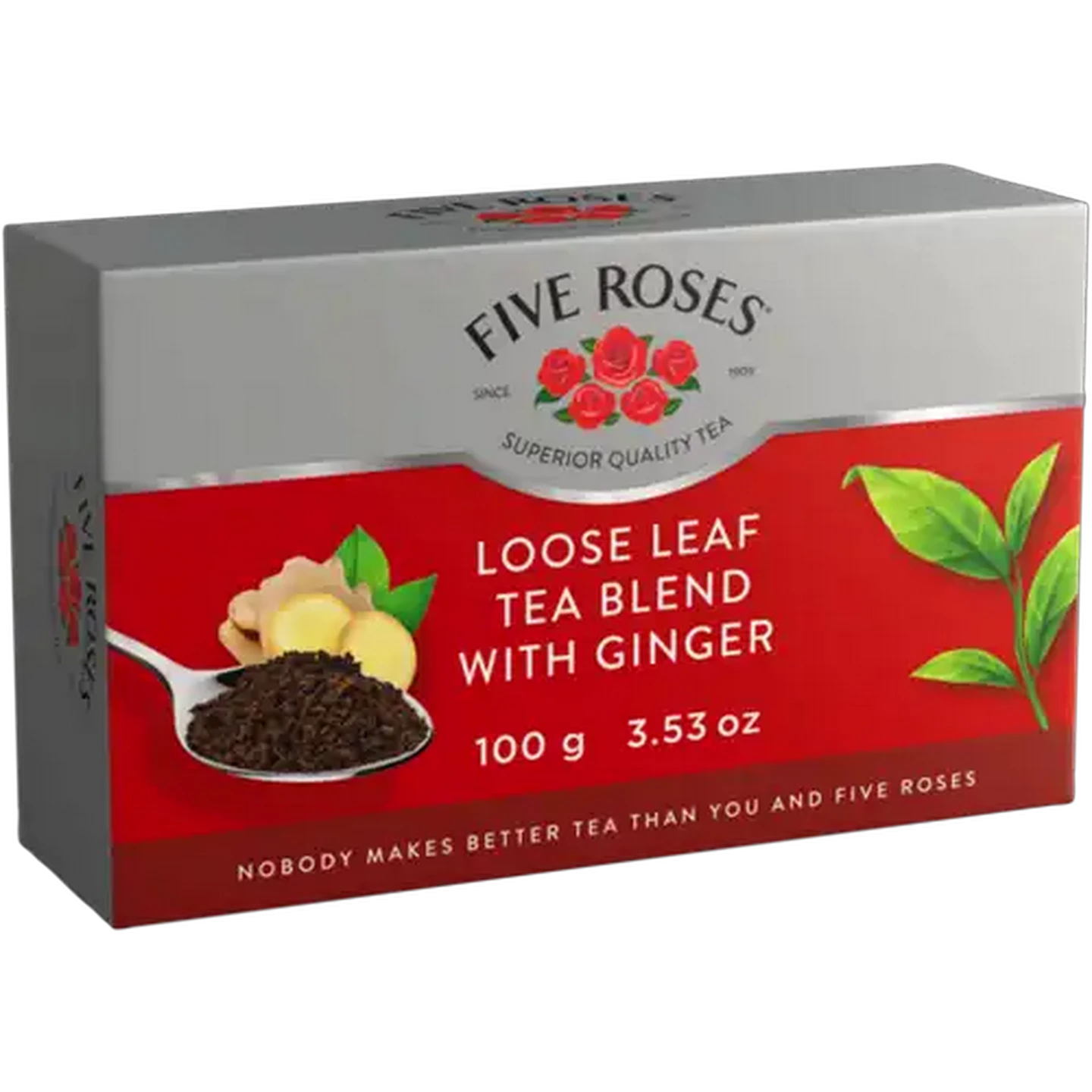 Image of Five Roses Ginger Flavoured Loose Tea 100g