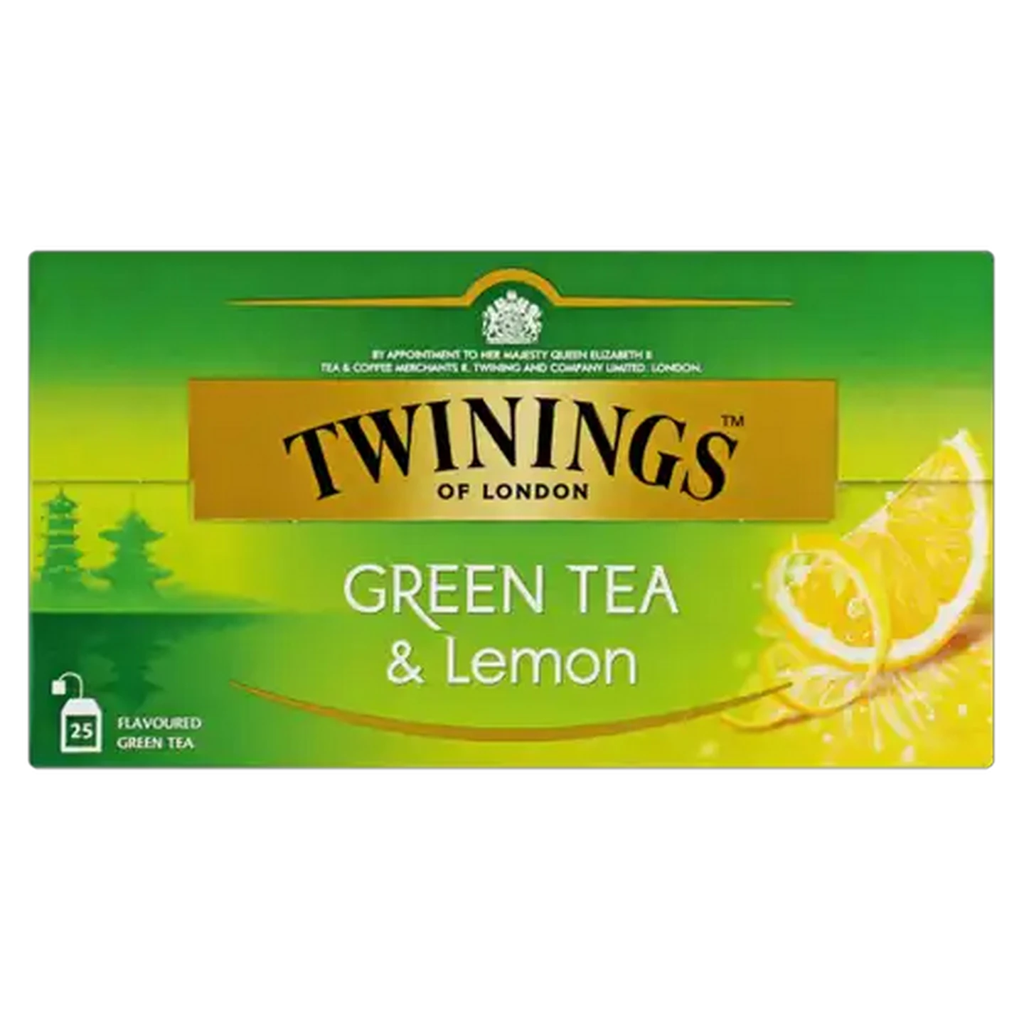 Image of Twinings Green Tea Flavoured Lemon Tea 25 Pack