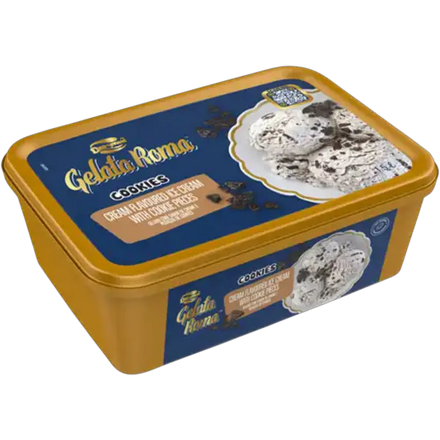 Image of Dairymaid Gelata Roma Cookies Ice Cream 1.5L