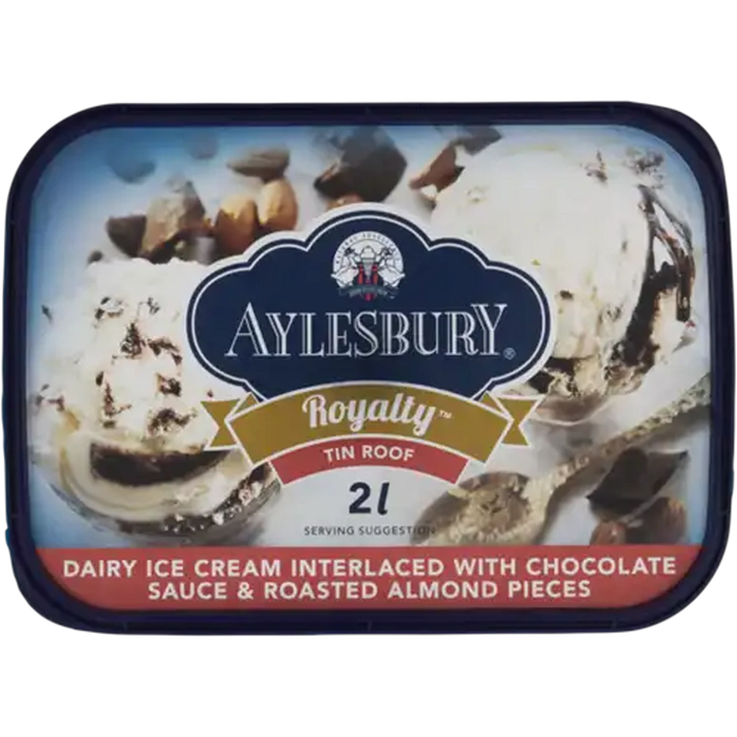 Image of Aylesbury Royalty Tin Roof Ice Cream 2L