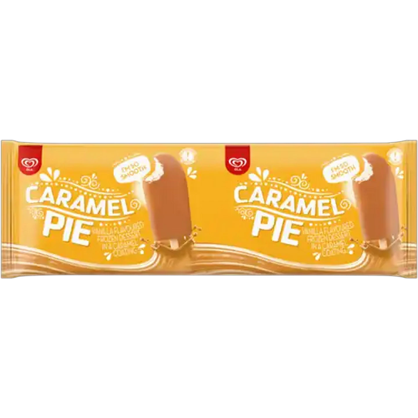 Image of Ola Caramel Pie Vanilla Flavoured Frozen Dessert With Caramel Coating 70ml