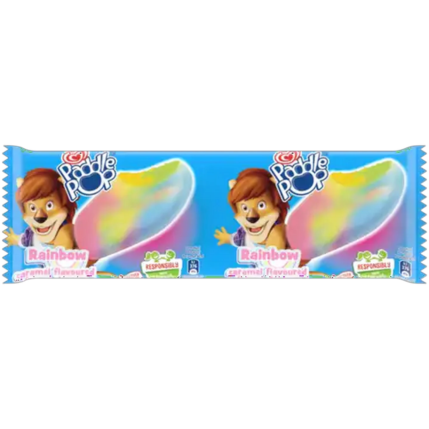 Image of Ola Paddle Pop Rainbow Caramel Flavoured Frozen Dessert 60ml