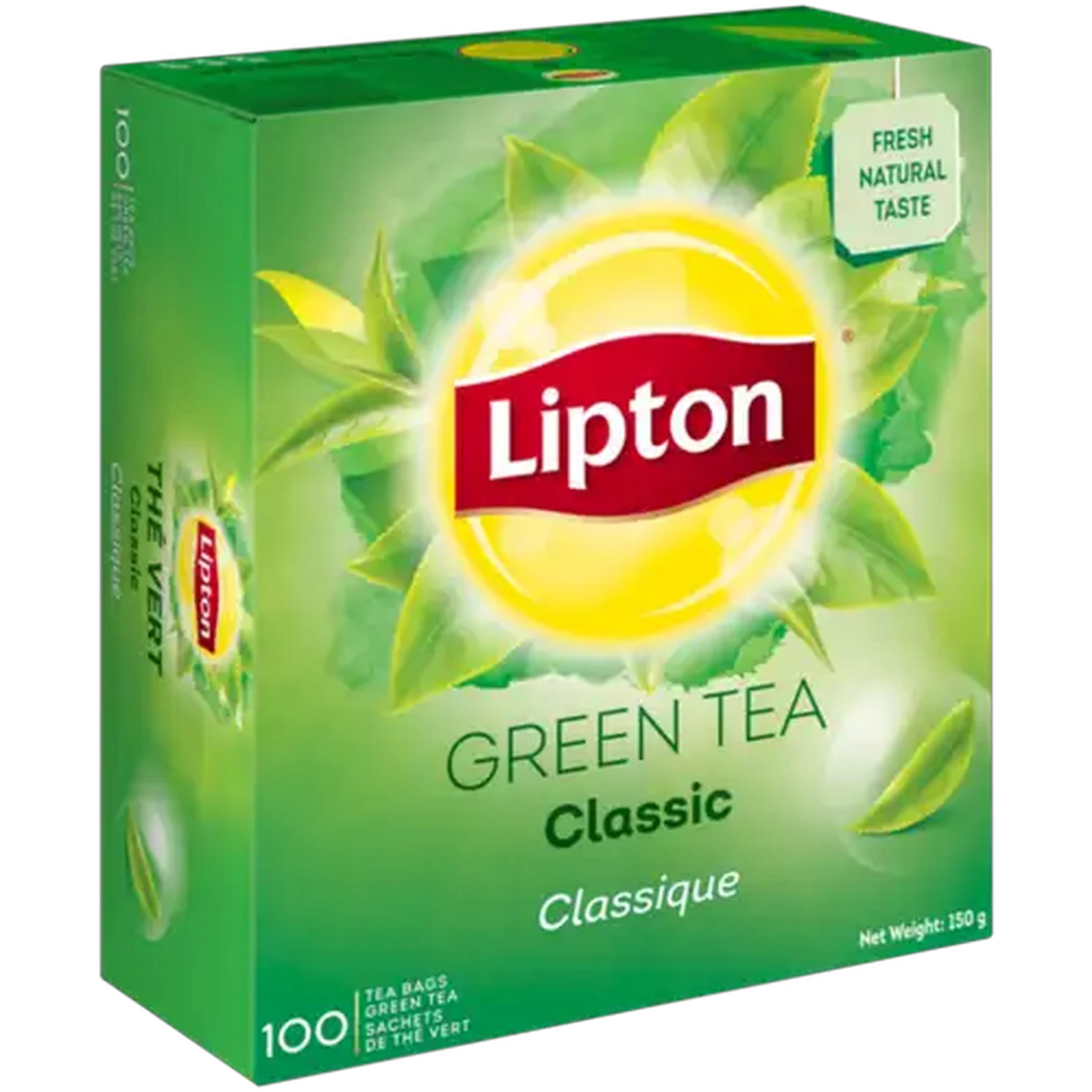 Image of Lipton Clear Green Tagged Teabags 100 Pack