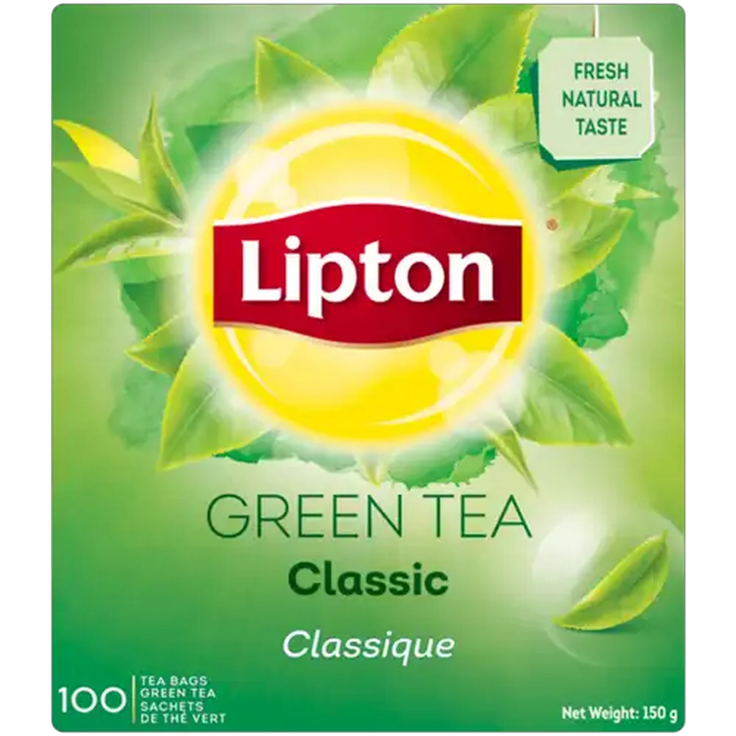 Image of Lipton Clear Green Tagged Teabags 100 Pack