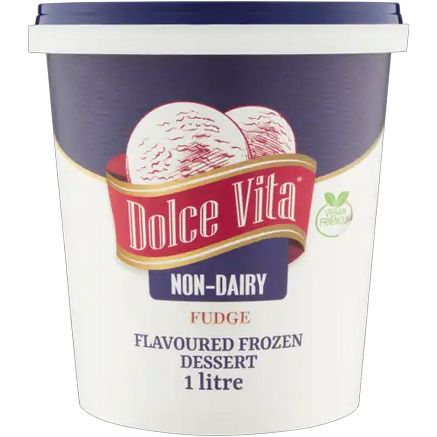 Image of Dolce Vita Fudge Flavoured Non-Dairy Frozen Dessert 1L