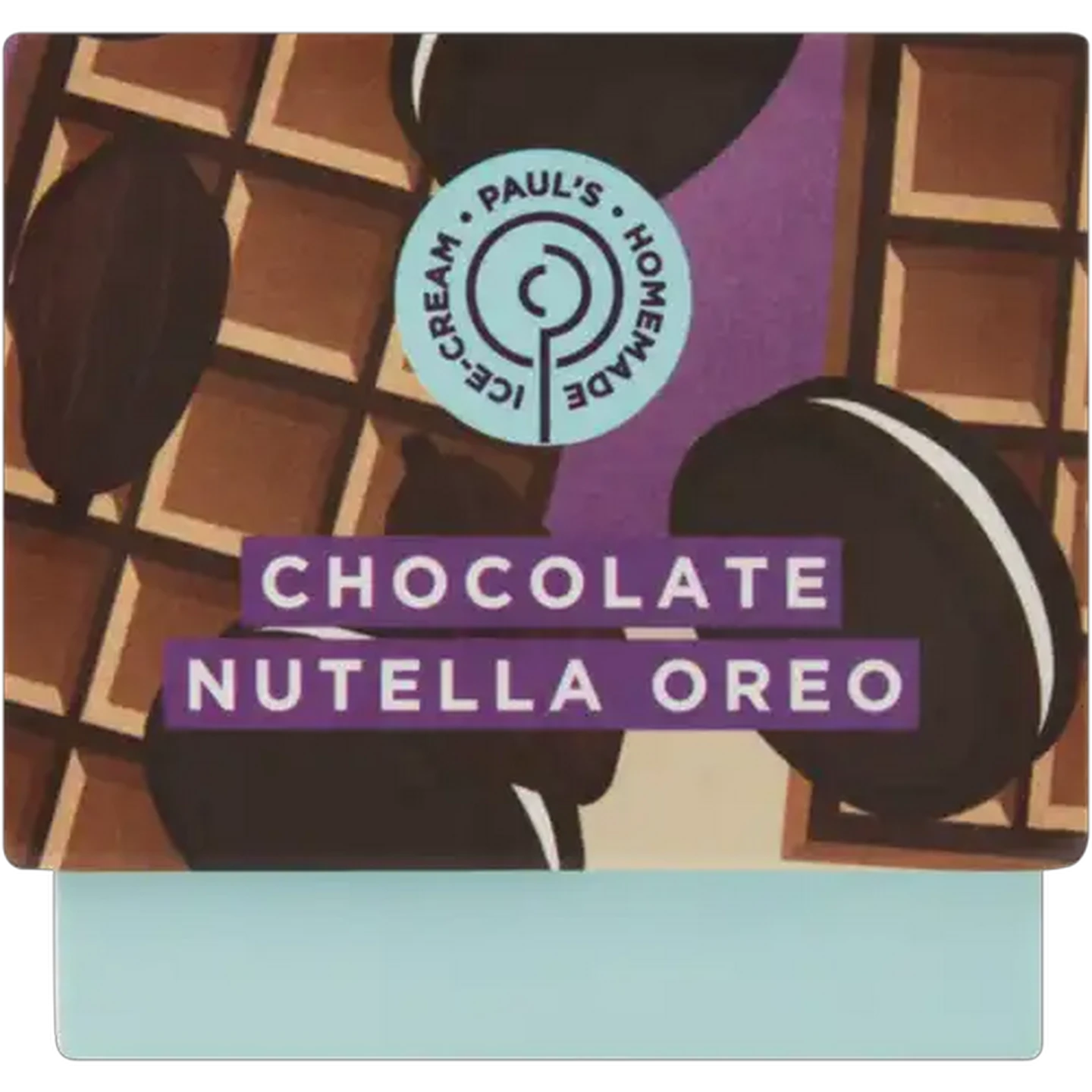 Image of Paul's Homemade Ice Cream Chocolate Nutella Oreo Ice-Cream 200ml