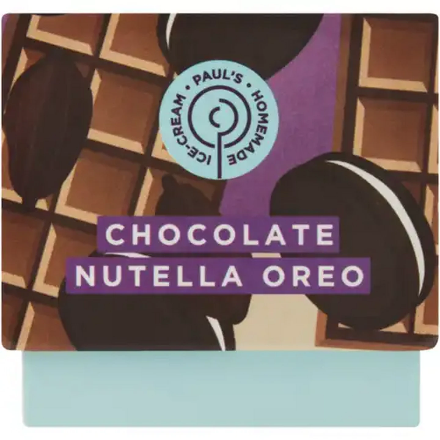Image of Paul's Homemade Ice Cream Chocolate Nutella Oreo Ice-Cream 200ml