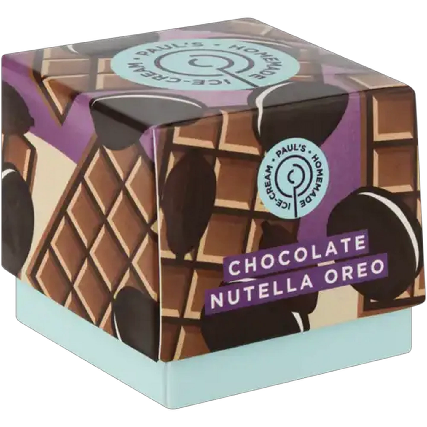 Image of Paul's Homemade Ice Cream Chocolate Nutella Oreo Ice-Cream 200ml