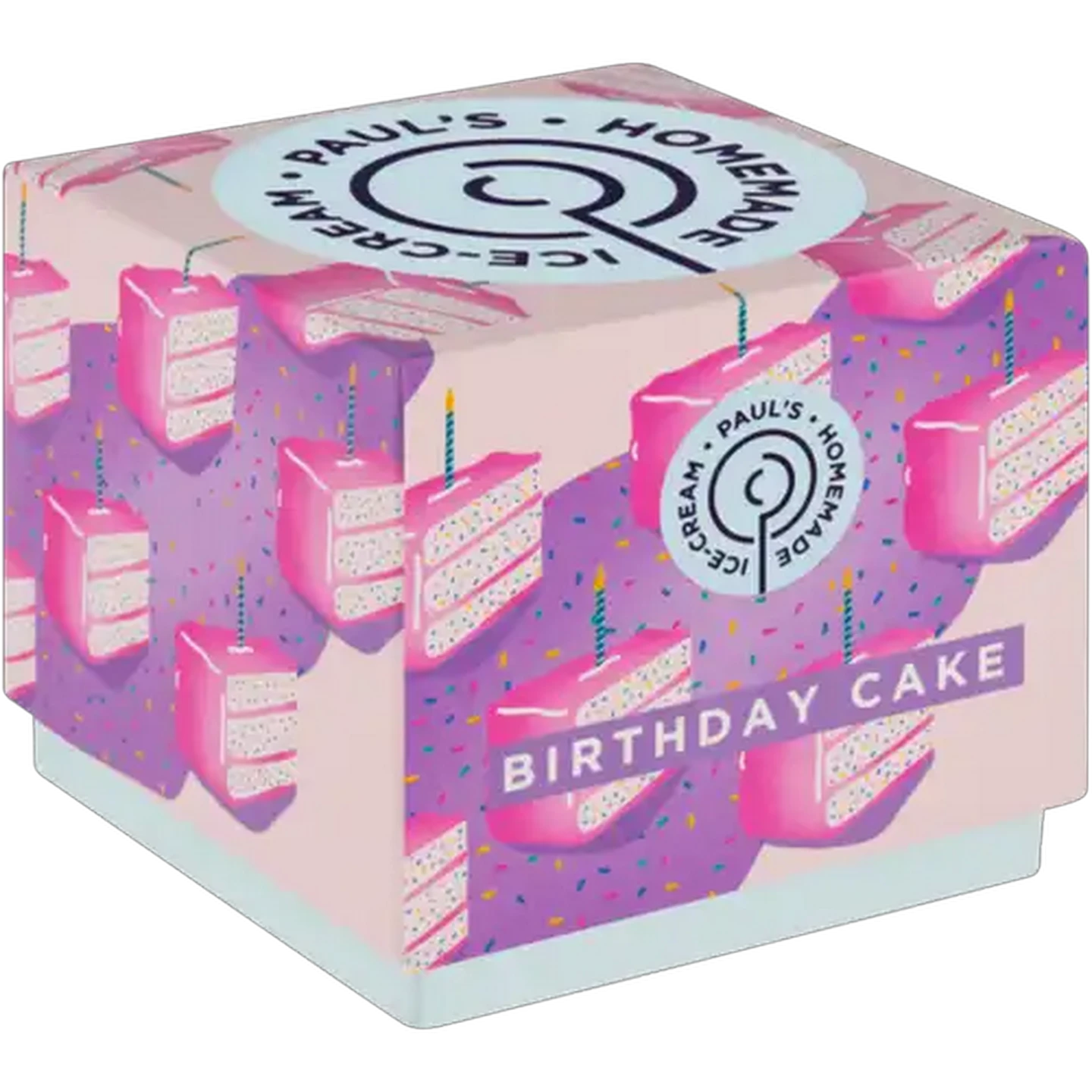 Image of Paul's Homemade Ice Cream Birthday Cake Ice-Cream 500ml