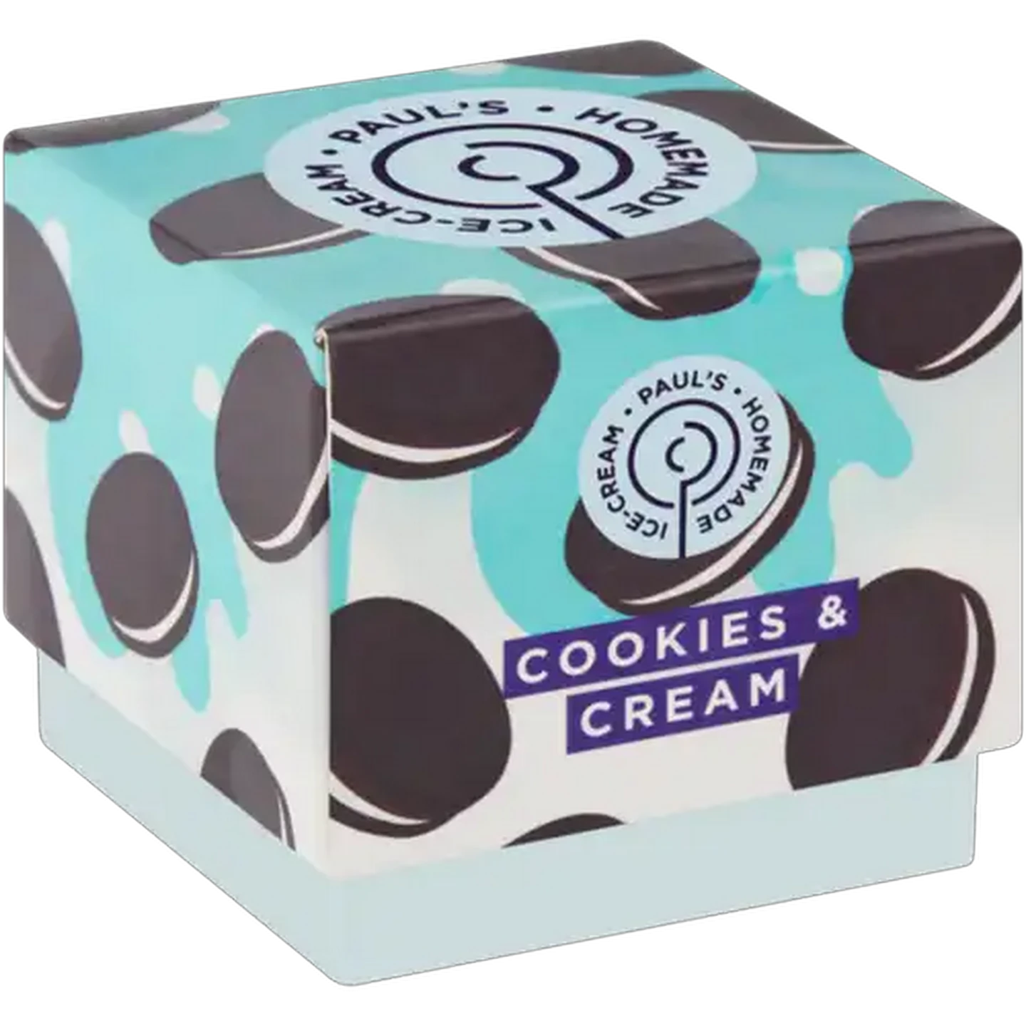 Image of Paul's Homemade Ice Cream Cookies & Cream Ice Cream 200ml