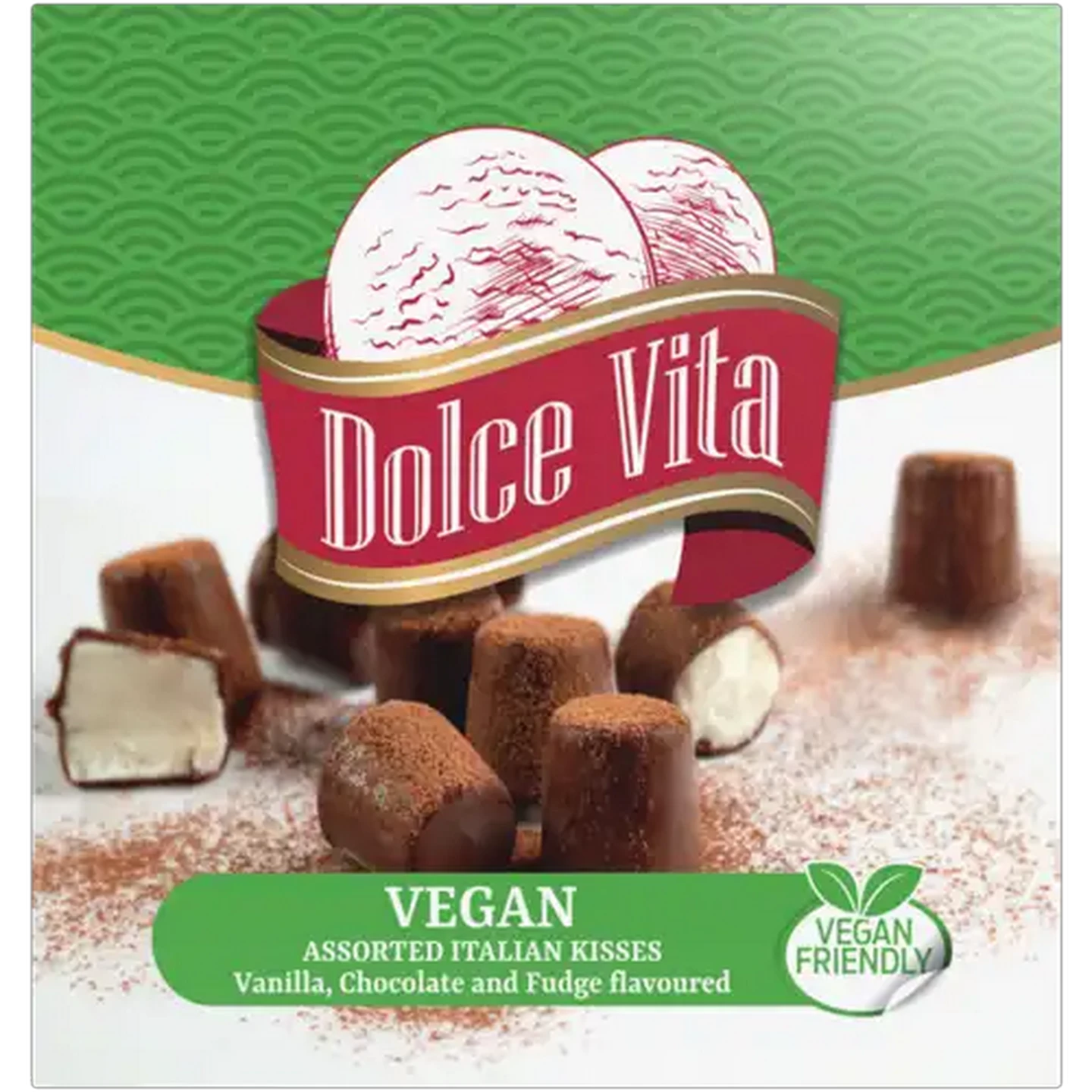 Image of Dolce Vita Vegan Assorted Italian Kisses 340g