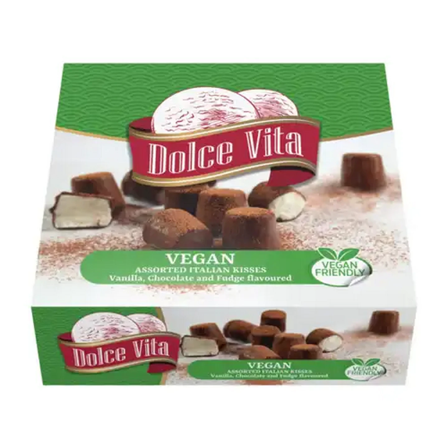 Image of Dolce Vita Vegan Assorted Italian Kisses 340g