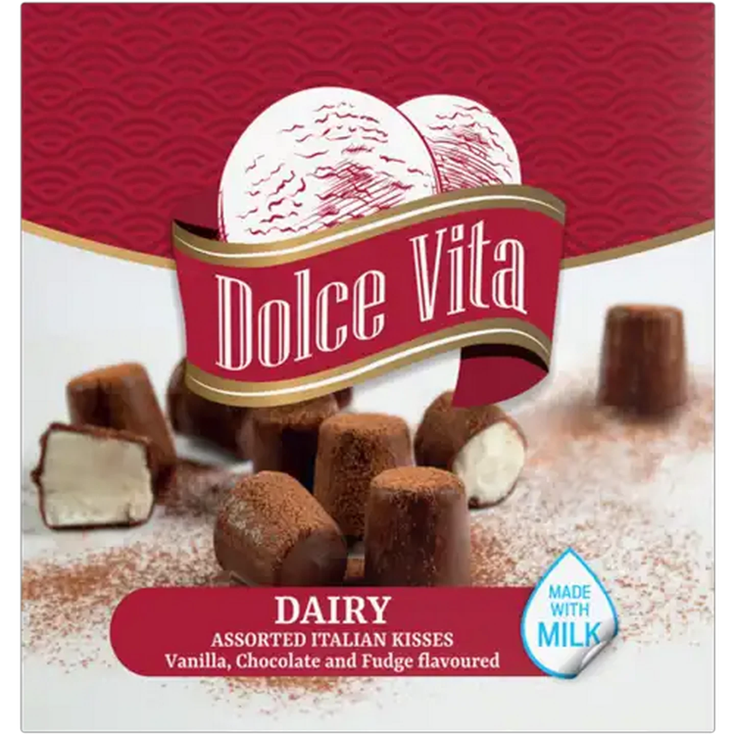 Image of Dolce Vita Dairy Assorted Italian Kisses 340g