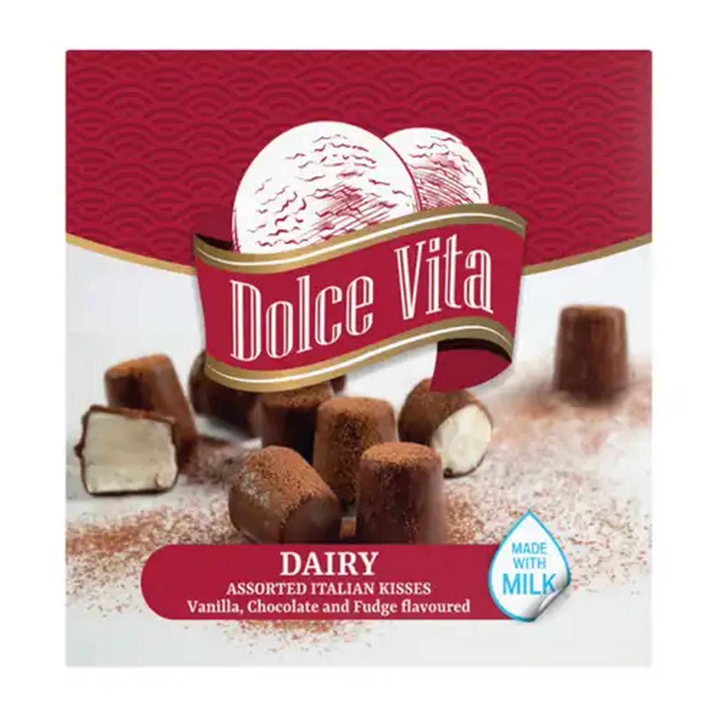 Image of Dolce Vita Dairy Assorted Italian Kisses 340g