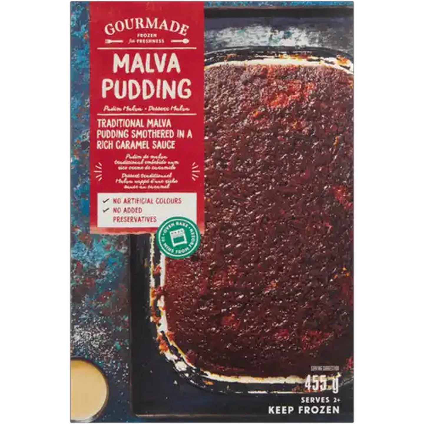 Image of Gourmade Frozen Malva Pudding Dessert 455g