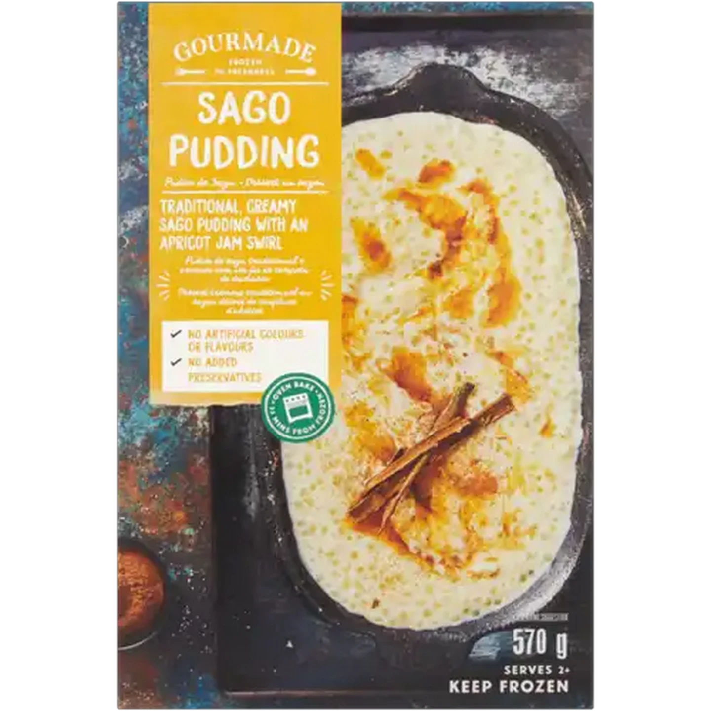 Image of Gourmade Frozen Sago Pudding Dessert 570g