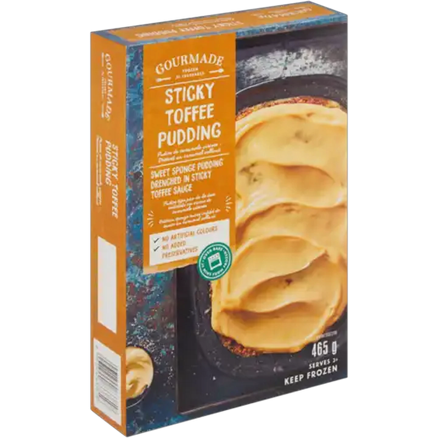 Image of Gourmade Frozen Sticky Toffee Pudding Dessert 465g