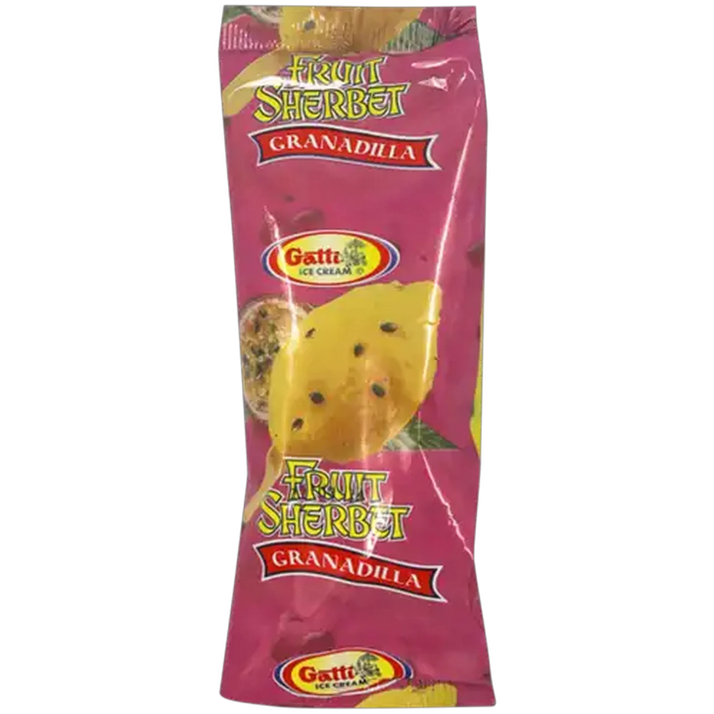 Image of Gatti Ice Cream Granadilla Flavoured Fruit Sherbet Ice Lolly