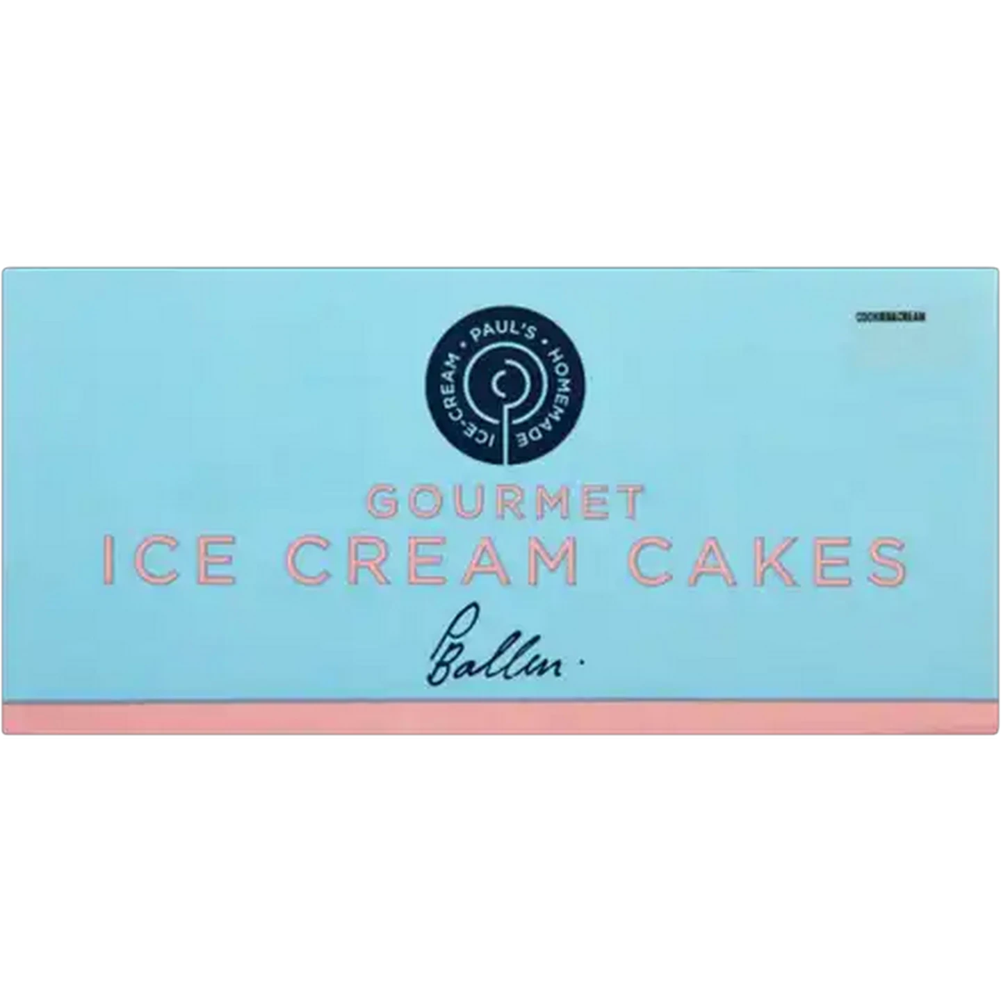 Image of Paul's Homemade Ice Cream Cookies & Cream Ice Cream Cake 1.2L