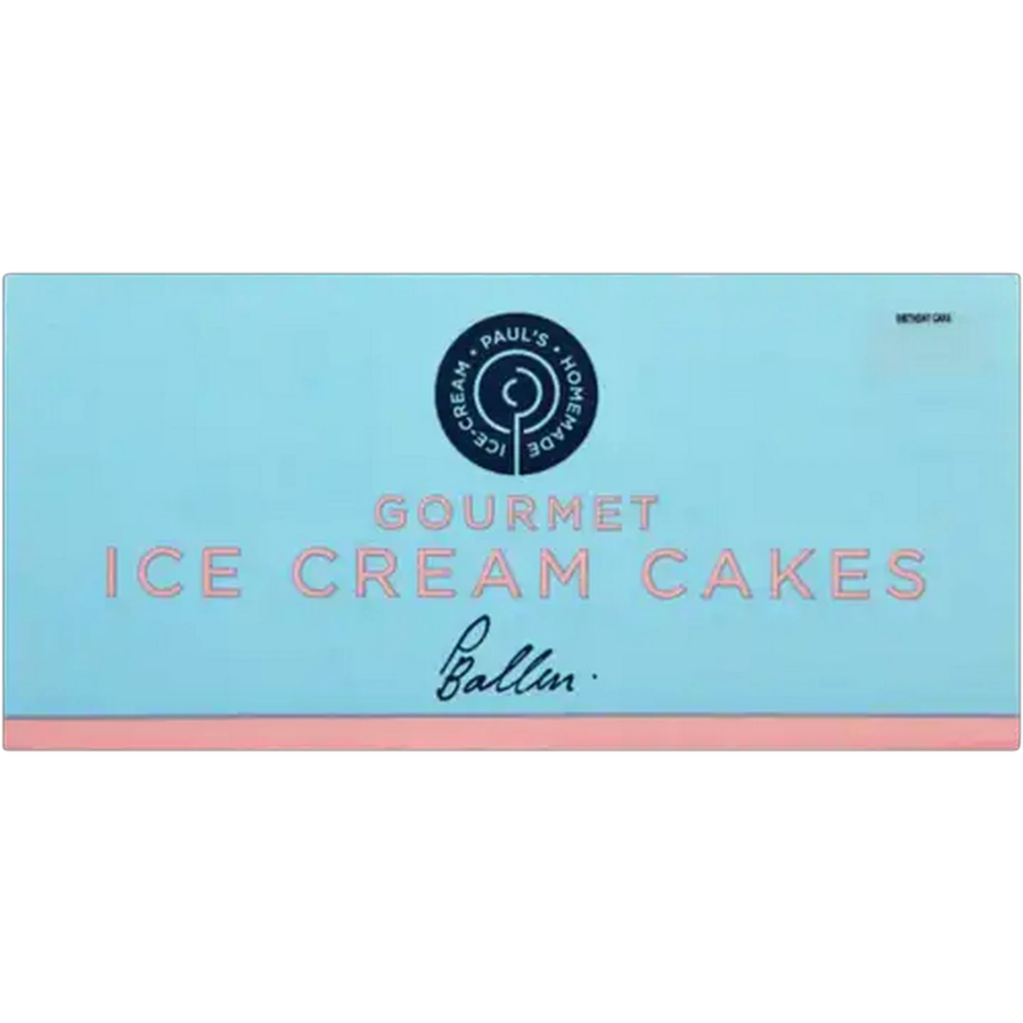 Image of Paul's Homemade Ice Cream Birthday Cake 1.2L