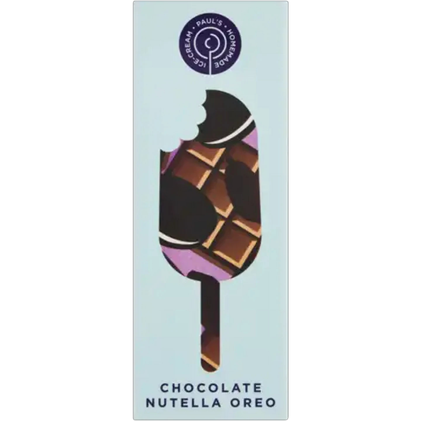 Image of Paul's Homemade Ice Cream Chocolate Nutella Oreo Ice-Cream Stick 110g