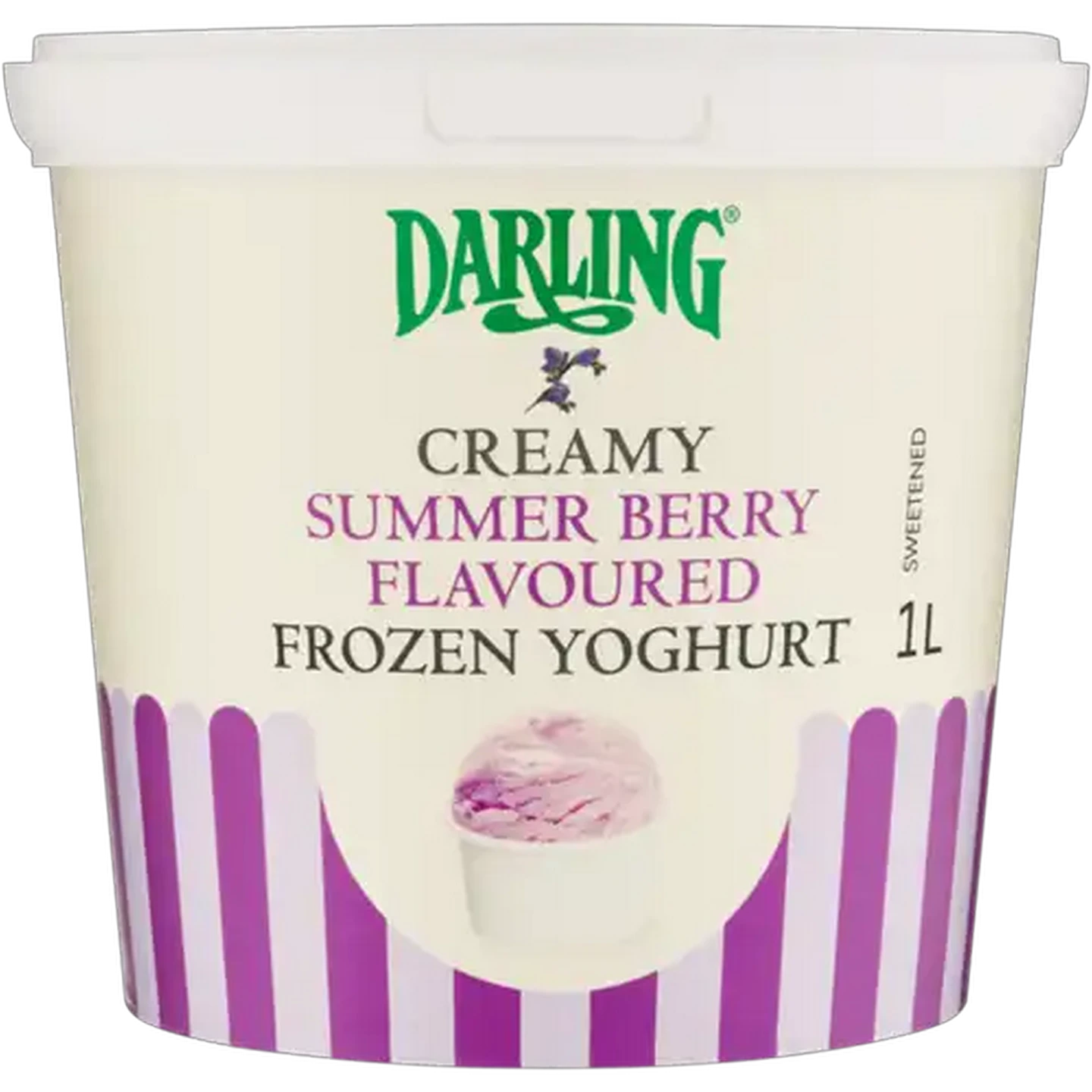 Image of Darling Summer Berry Flavoured Creamy Frozen Yoghurt 1L