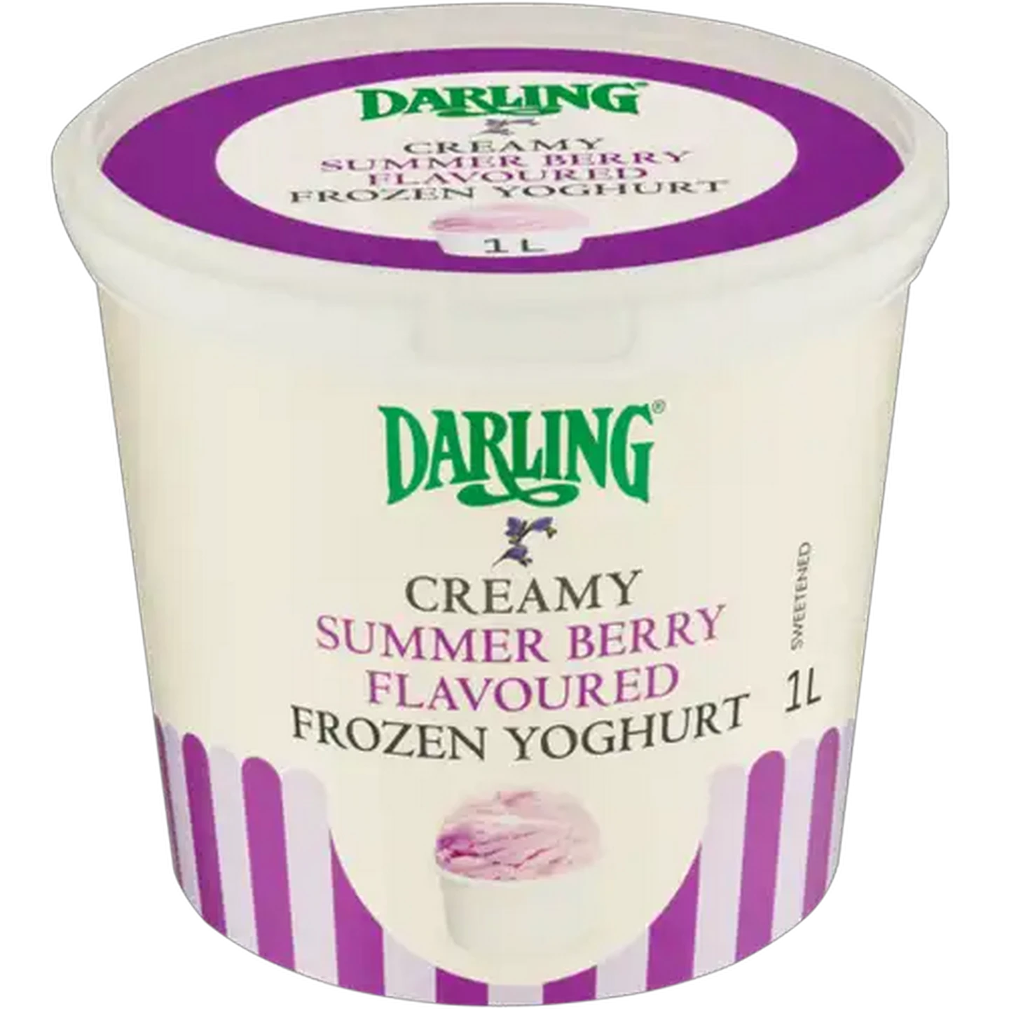 Image of Darling Summer Berry Flavoured Creamy Frozen Yoghurt 1L