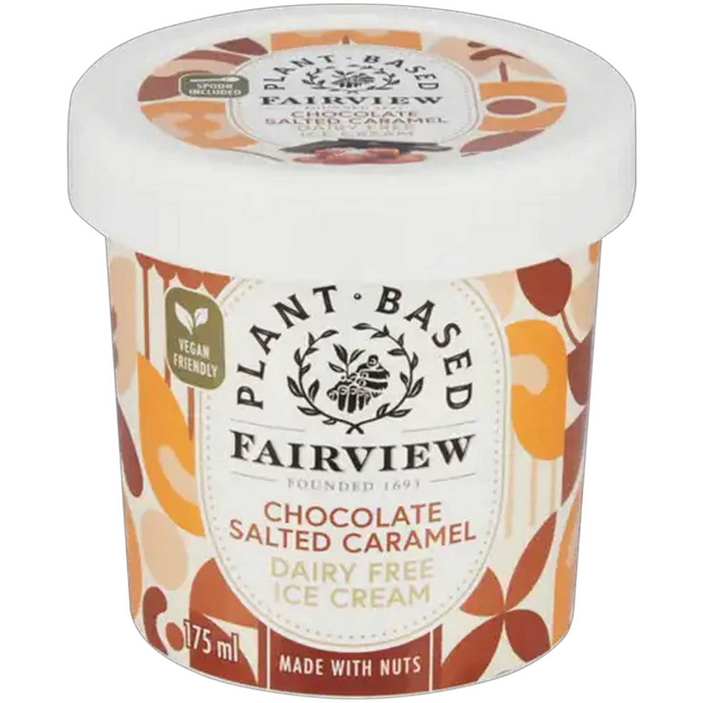 Image of Fairview Plant-Based Chocolate Salted Caramel Dairy Free Ice Cream 175ml