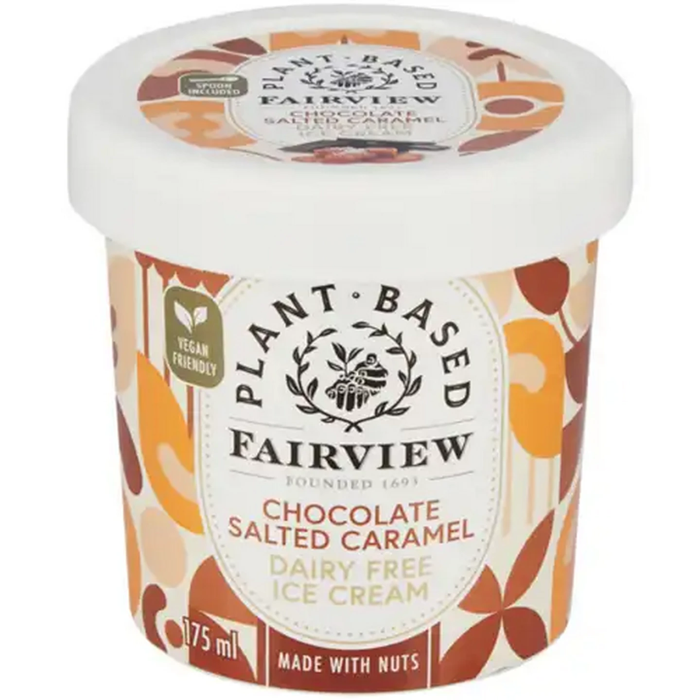 Image of Fairview Plant-Based Chocolate Salted Caramel Dairy Free Ice Cream 175ml