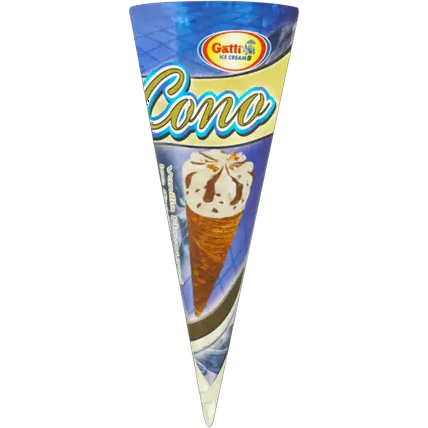 Image of Gatti Ice Cream Vanilla Flavoured Cono Ice Cream 75ml